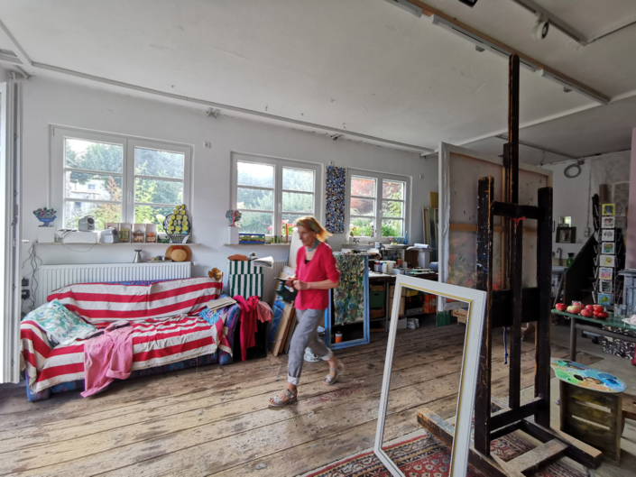 Gartenatelier von Künstlerin Renate Busse in Schorndorf Gartenatelier von Künstlerin Renate Busse in Schorndorf