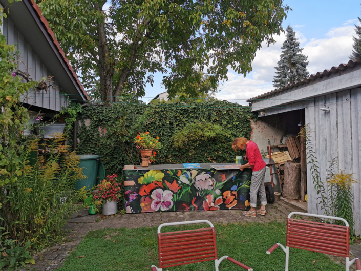 Gartenatelier von Künstlerin Renate Busse in Schorndorf Gartenatelier von Künstlerin Renate Busse in Schorndorf