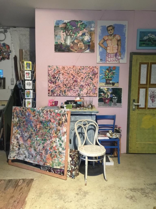 Gartenatelier von Künstlerin Renate Busse in Schorndorf Gartenatelier von Künstlerin Renate Busse in Schorndorf