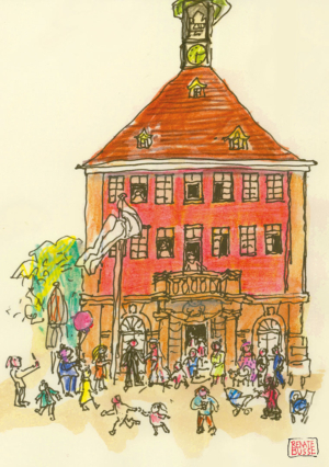 Renate Busse: Postkarte aus Buch Augenblicke